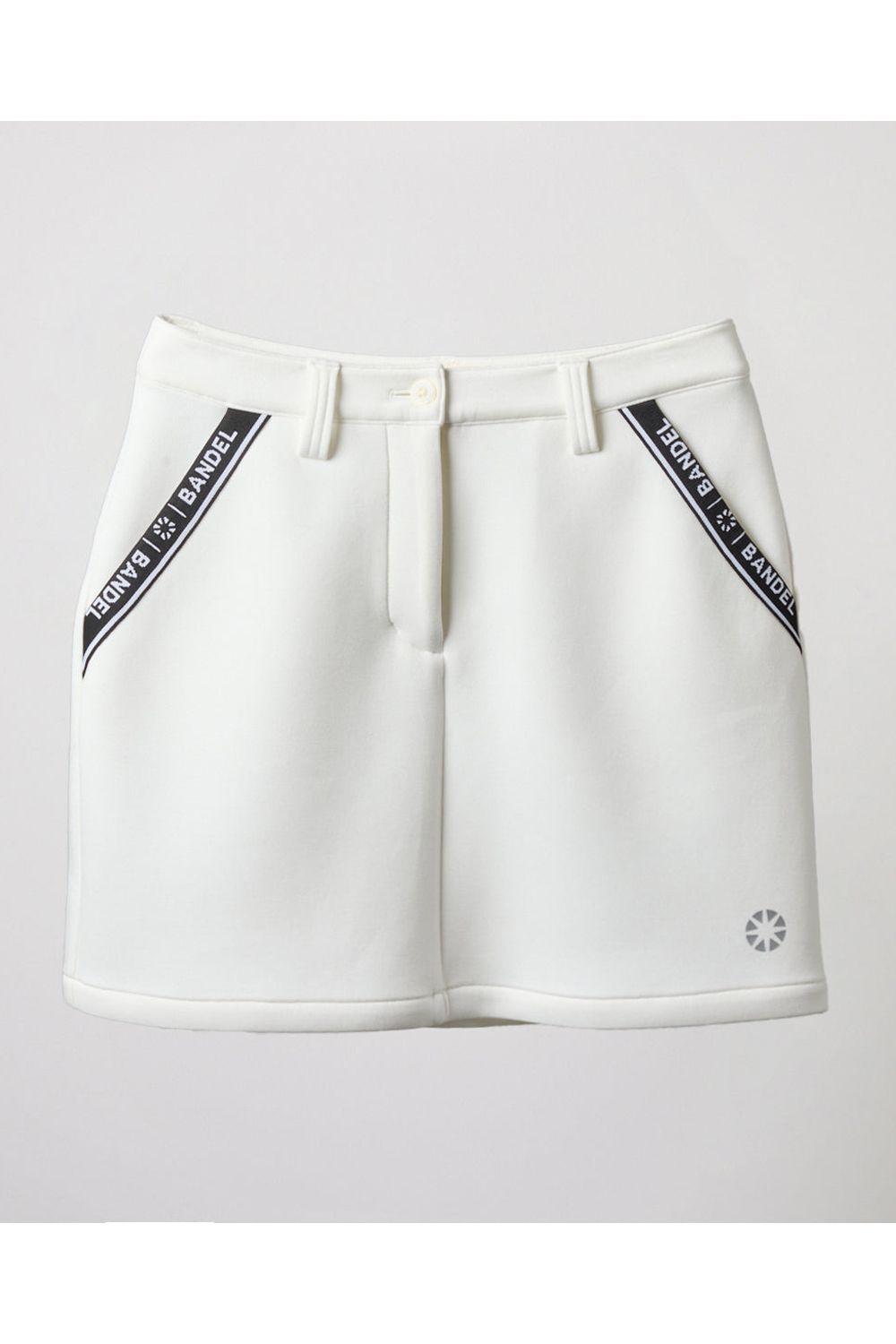 【レディース】 NYLON POCKET SKIRT / ダンボール素材 カーゴポケット スカート (ホワイト)