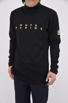 【25AW】 STRETCH MOCK NECK / ストレッチ モックネック Tシャツ (ブラック)