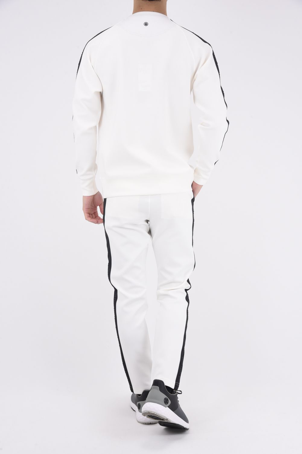 BRIEFING - MENS SIDE LOGO LINE SLIM PANTS / サイドロゴライン