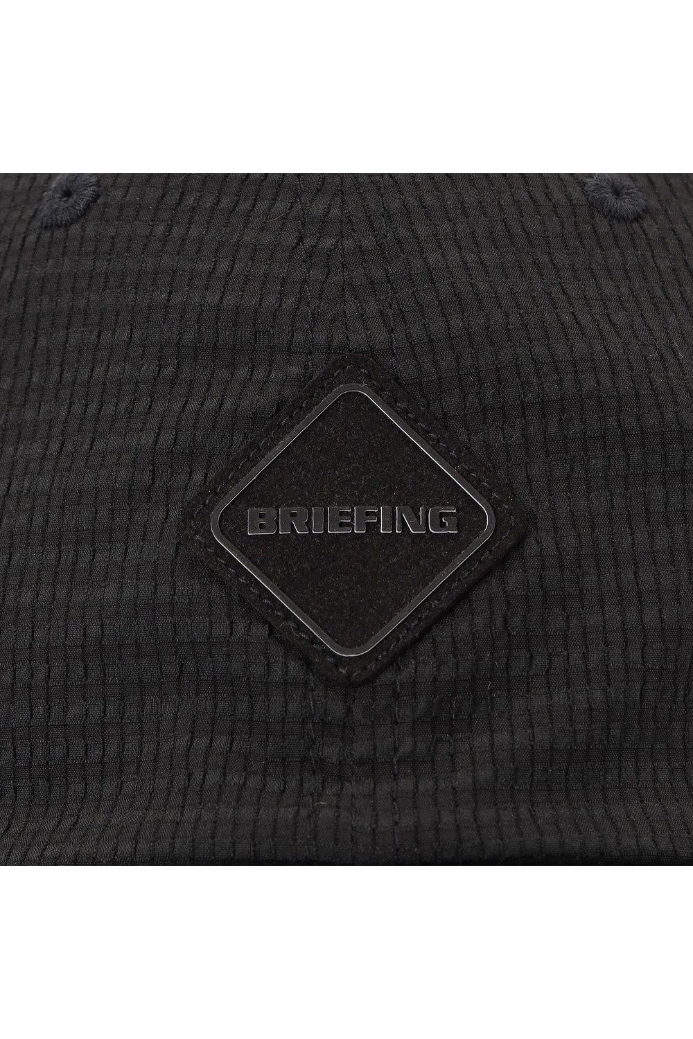 【26SS】 MEN’S SEERSUCKER CAP / シアサッカー ダイヤモンドロゴ キャップ (ブラック)