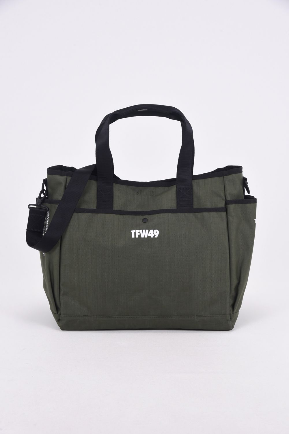 NYLON TOTE BAG / ナイロン トートバッグ (カーキ)