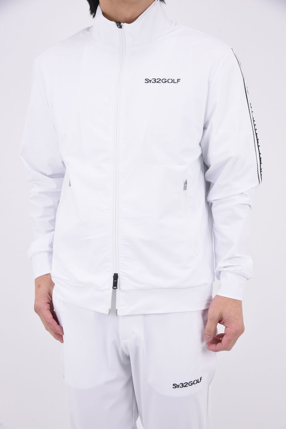 【26SS】 CARVICO STRECH JK / カルビコ ストレッチ ジップアップジャケット (ホワイト)