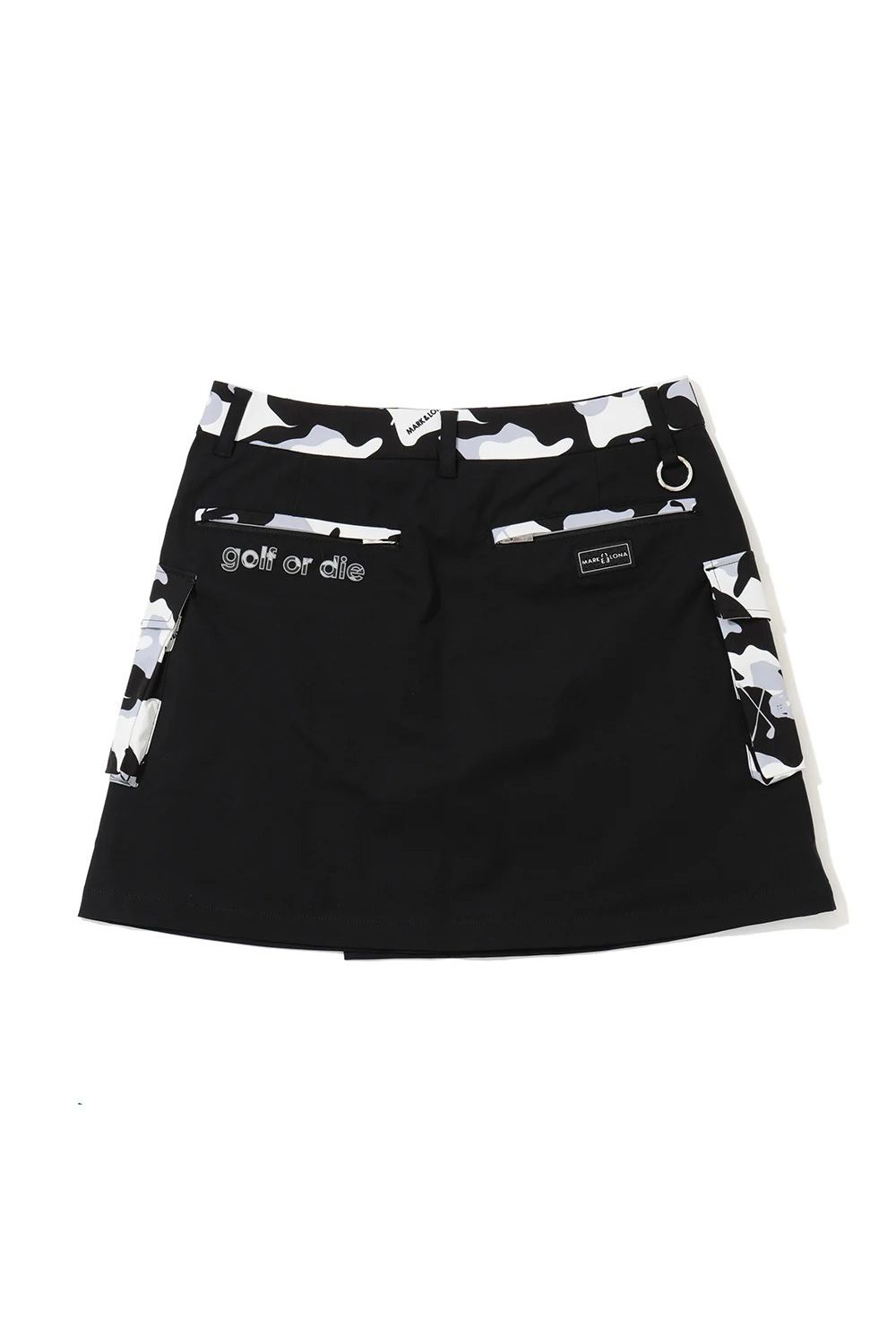 【26AW】【レディース】 SAUVAGE WRAP SKIRT / ラップスカート (インナーパンツ付き) (ブラック)