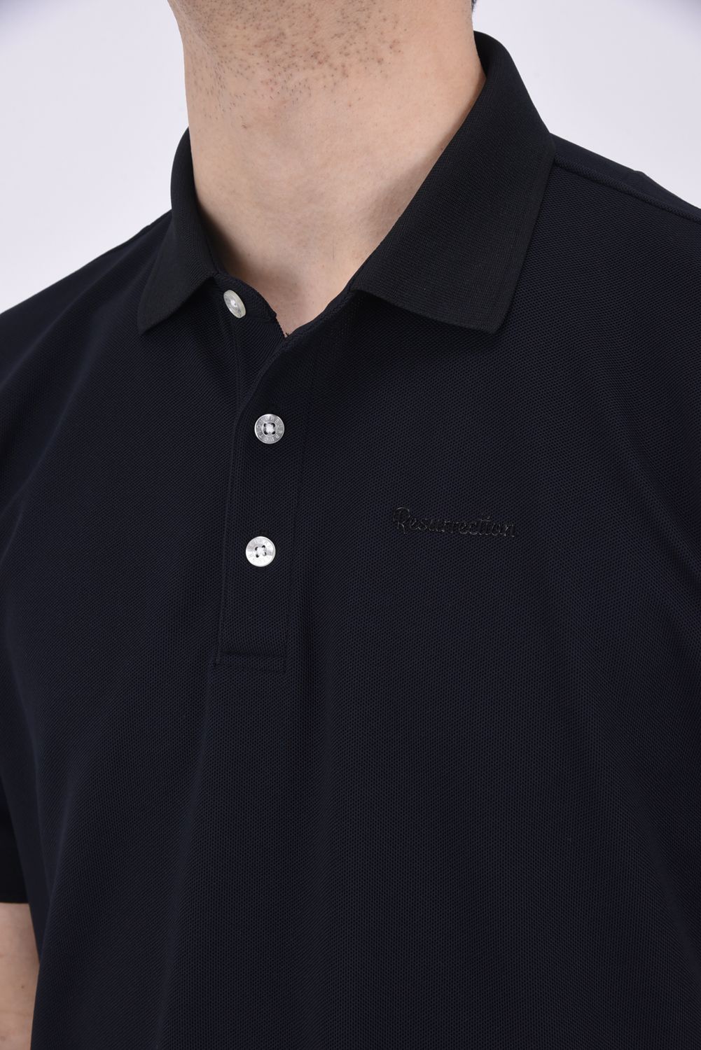 Resurrection - MENS BASIC POLO SHIRT / ベーシック ポロシャツ