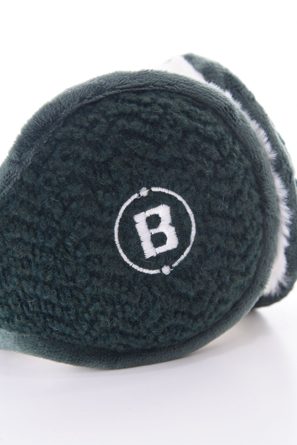 WOOL BOA EAR MUFF / ウール ボアイヤーマフ (フォレストグリーン)