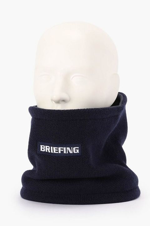 【26AW】 WOOL KNIT NECK WARMER / ウール ニット ネックウォーマー (ネイビー)