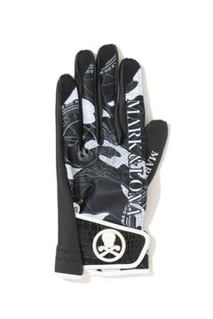 【26SS】 AXON CAMO GLOVE / カモフラージュプリント 左手用グローブ (ブラック)