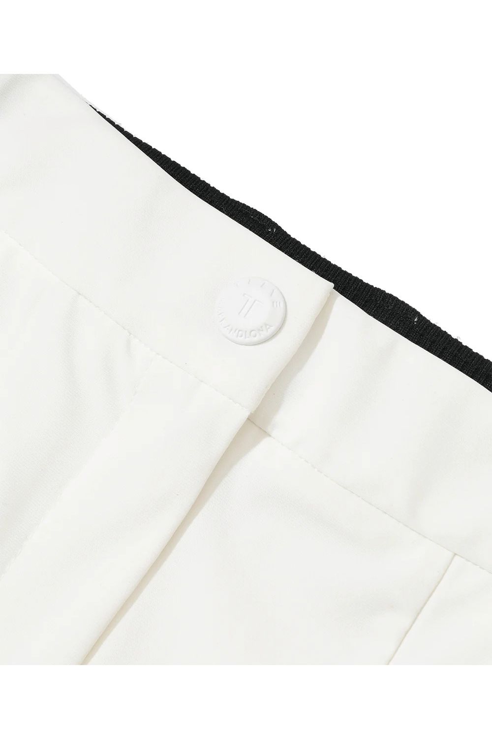 【26SS】【レディース】【T-LINE】 VELOCITY TAPERED PERFORMANCE JOGGER / モノトーン ポリエステルトリコット ジョガーパンツ (ホワイト)