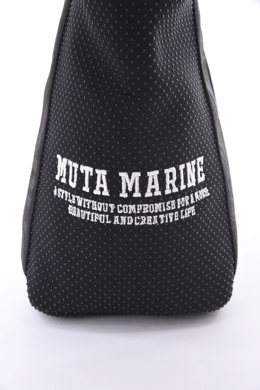 【26AW】 NEOPRENE TOTE BAG (8 LOGO) / ネオプレーン 8ロゴ トートバッグ (ブラック)
