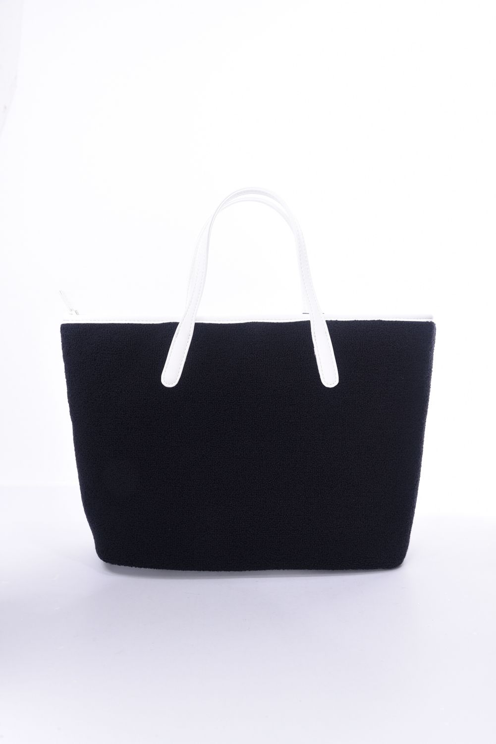 PILE TOTE BAG / パイル生地 トートバッグ (ネイビー)