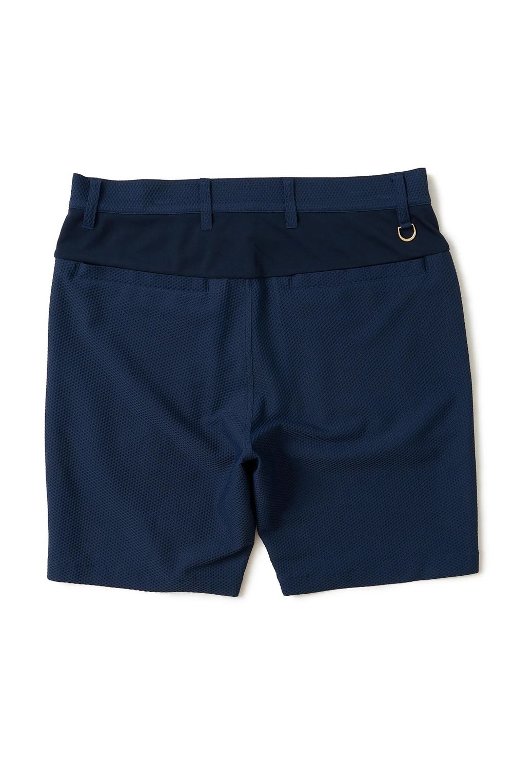 【26SS】 AIRY AWA SHORTS / ワッフル生地 ブランドロゴ ショートパンツ (ネイビー)