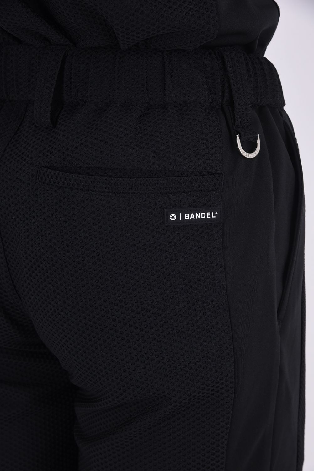 【26SS】 DRY WAFFLE SWITCH HALF PANTS / ドライワッフル サイド切り替え ショートパンツ (ブラック)