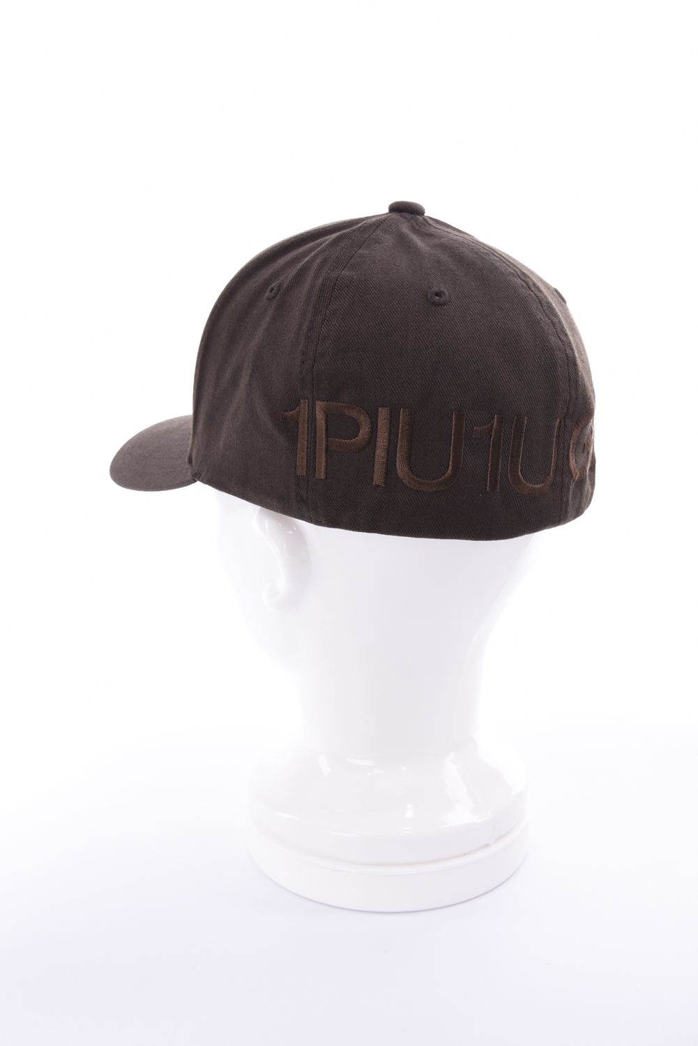 【26AW】 WOOLY COMBED 1PIU1UGUALE3 LOGO CAP / バックロゴ刺繍 キャップ (ブラウン)