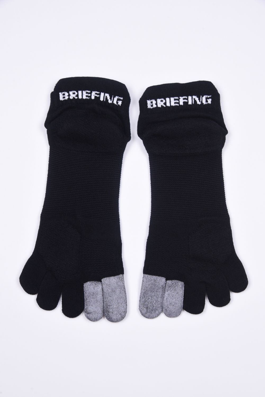 【26SS】 MEN'S CORDURA 5-TOE SOCKS / コーデュラコットン 5本指ショートソックス (ブラック)