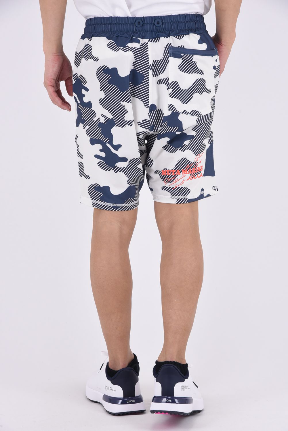 【26SS】 RUSH SHORT PANTS (DIAGONAL CAMO) / ダイアゴナルカモフラージュ ラッシュガード ショートパンツ (ホワイト)