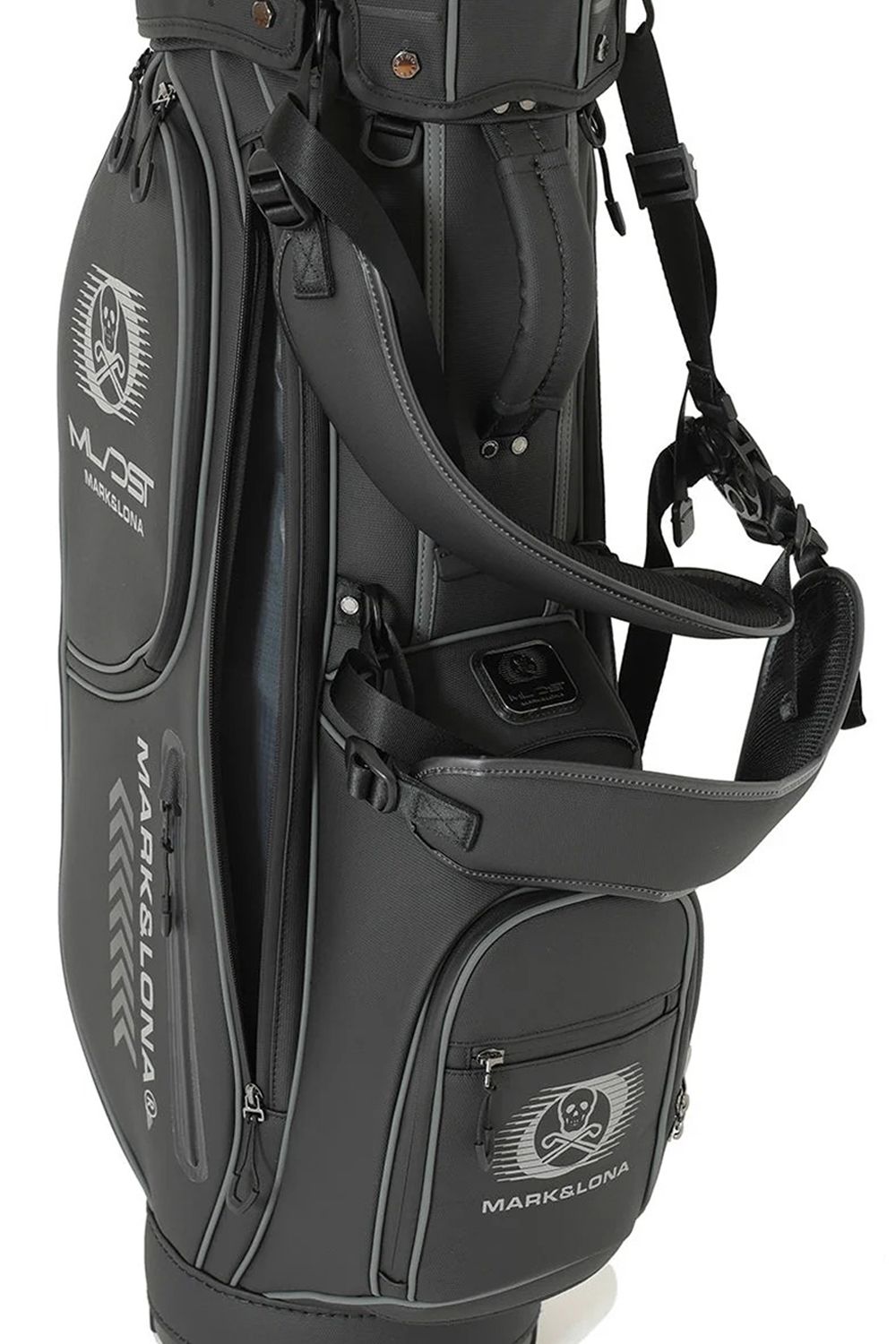 【26AW】 DST COMPACT CART CADDY BAG / コーデュラ ポリカーボネートコーティング カートタイプ キャディバッグ (ブラック)