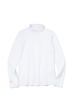 【26AW】【レディース】 ELEMENT THERMAL TURTLENECK / スカルプリント 起毛フリース タートルネックシャツ (ホワイト)