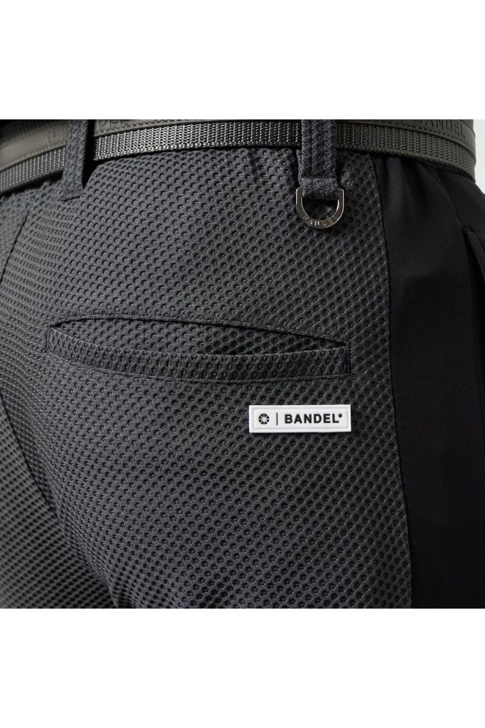 【26SS】 DRY WAFFLE SWITCH TAPERD PANTS / ドライワッフル サイド切り替え テーパードパンツ (チャコールグレー)