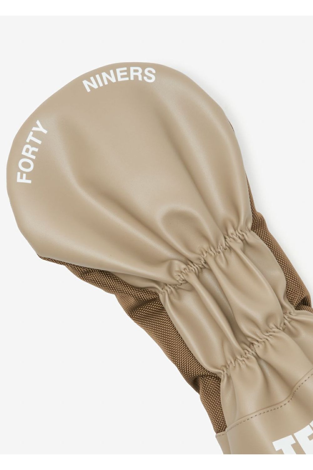 NYLON HEAD COVER #01 / ナイロン ブランドロゴ ドライバーカバー (ライトブラウン)