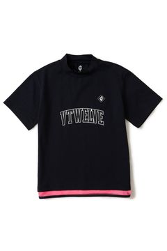 【26SS】 【レディース】 SNEAK MOCK / スニーク モックネックTシャツ (ブラック)