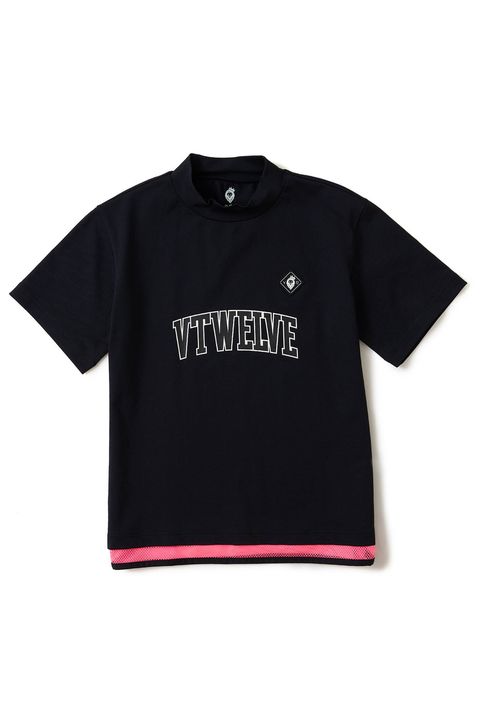 【26SS】 【レディース】 SNEAK MOCK / スニーク モックネックTシャツ (ブラック)