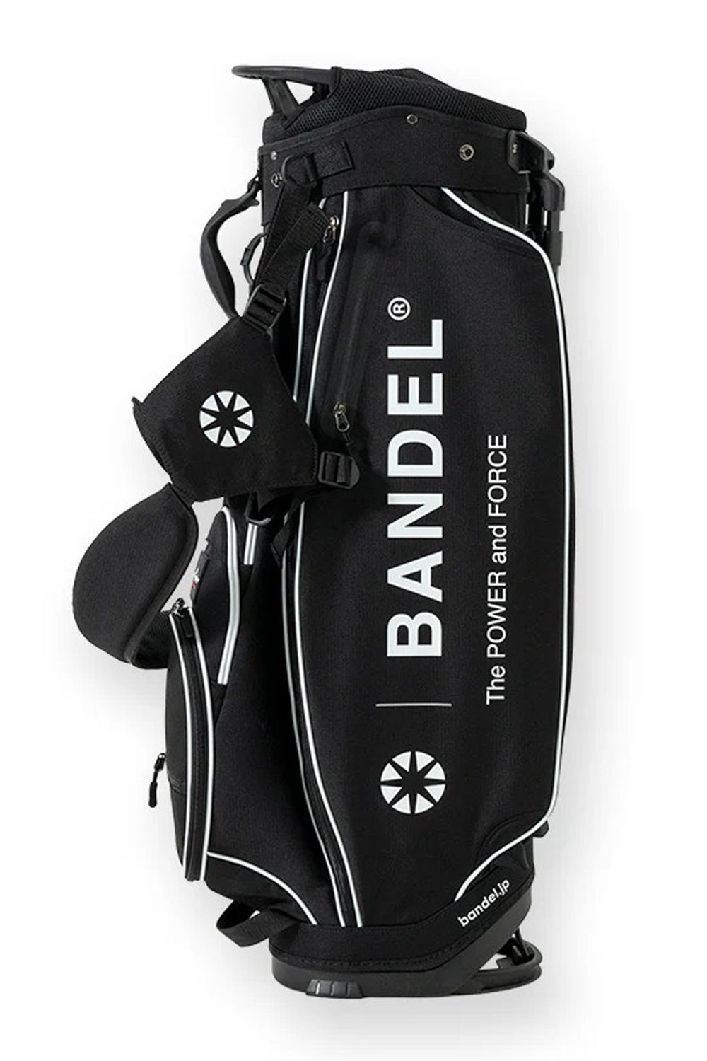 【銀行振込・代金引換不可】【返品・交換不可】  BANDEL × elitegrips D-Type 9.5inch CADDY BAG / エリートグリップ コラボレーション キャディバッグ (ブラック)