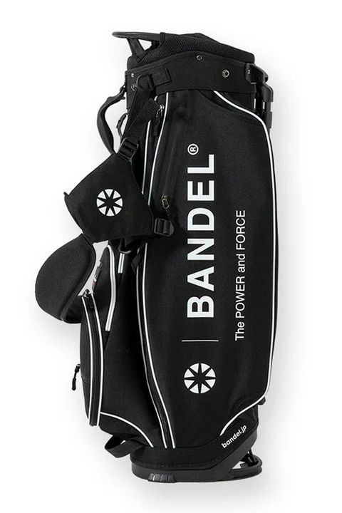 【銀行振込・代金引換不可】【返品・交換不可】  BANDEL × elitegrips D-Type 9.5inch CADDY BAG / エリートグリップ コラボレーション キャディバッグ (ブラック)