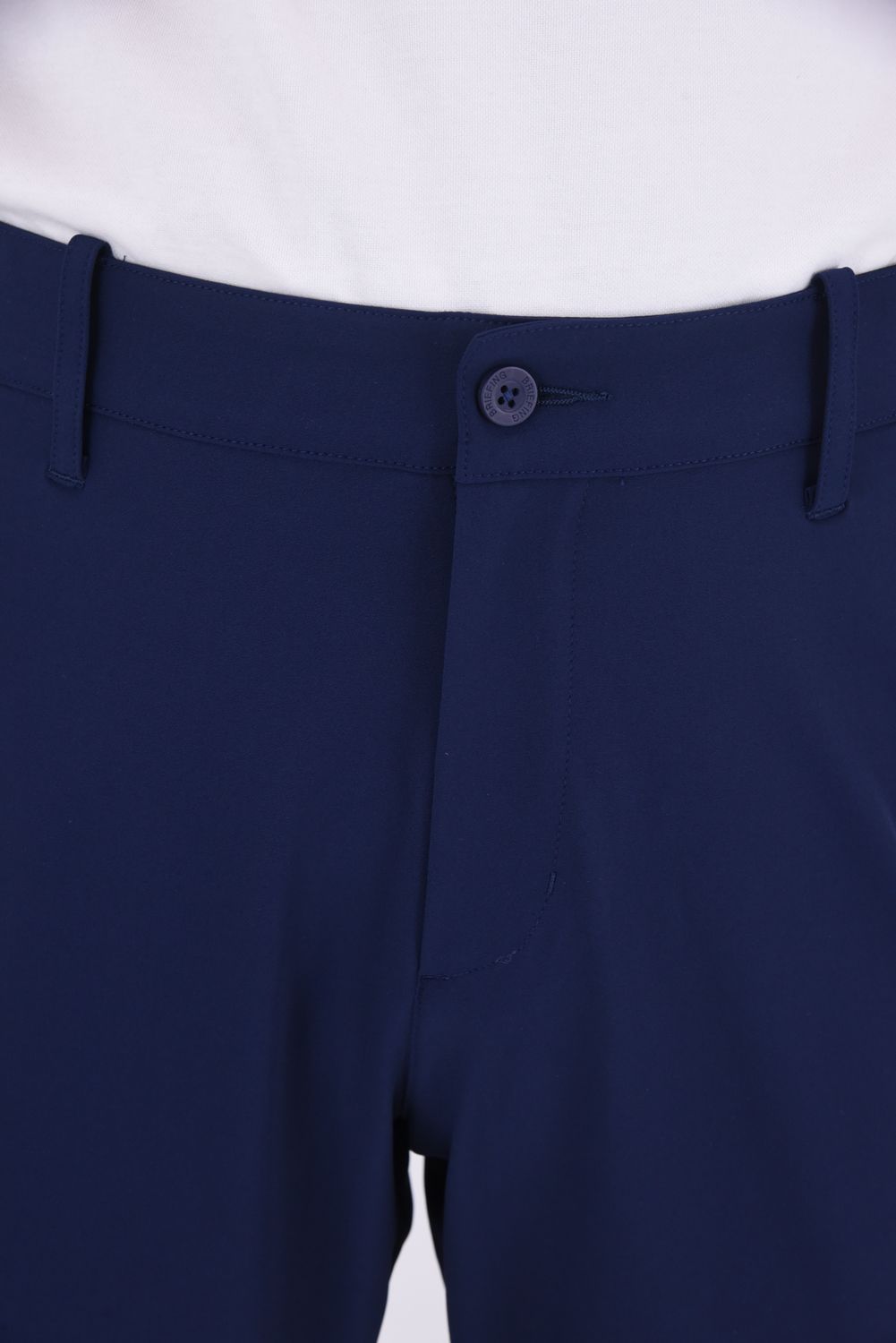 【25SS】 MEN’S LOGO ELASTIC SUMMER PANTS / ロゴ ゴムベルト パンツ (ネイビー)