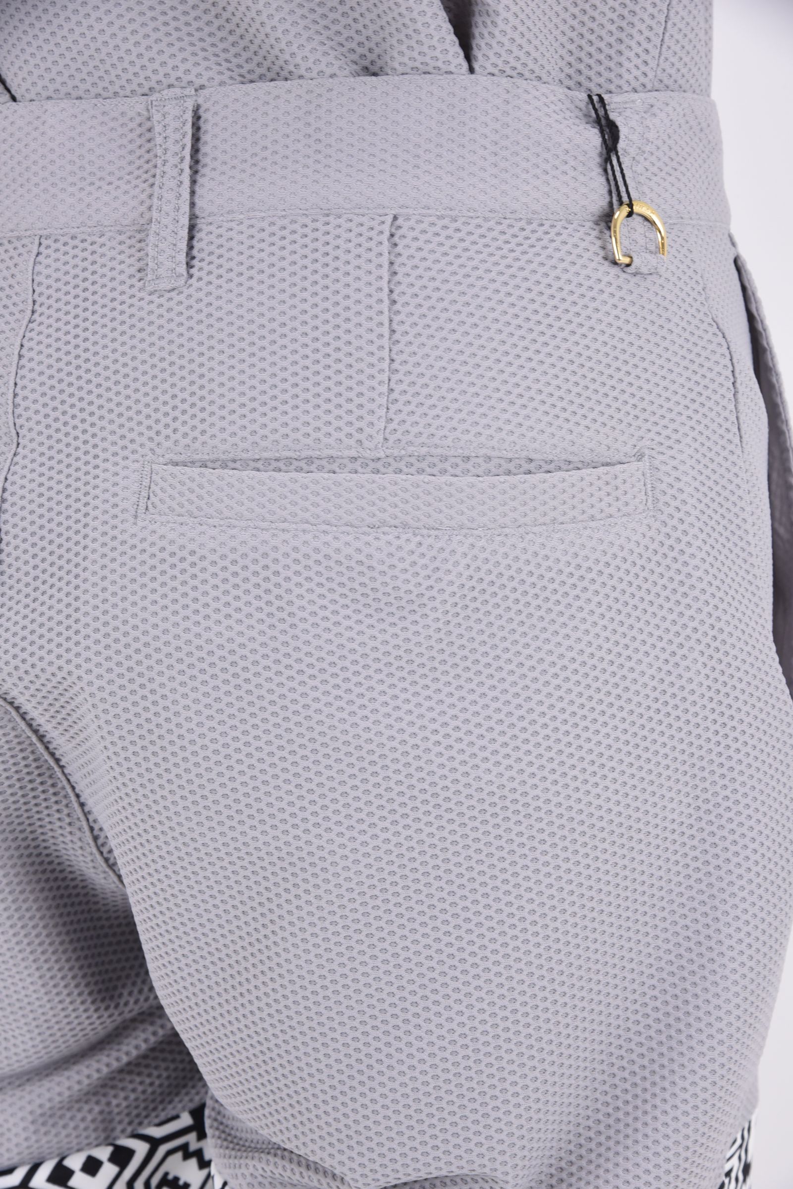 【26SS】 BAN COMFO SHORTS / ワッフル生地 バンダナ柄 ショートパンツ (グレー)