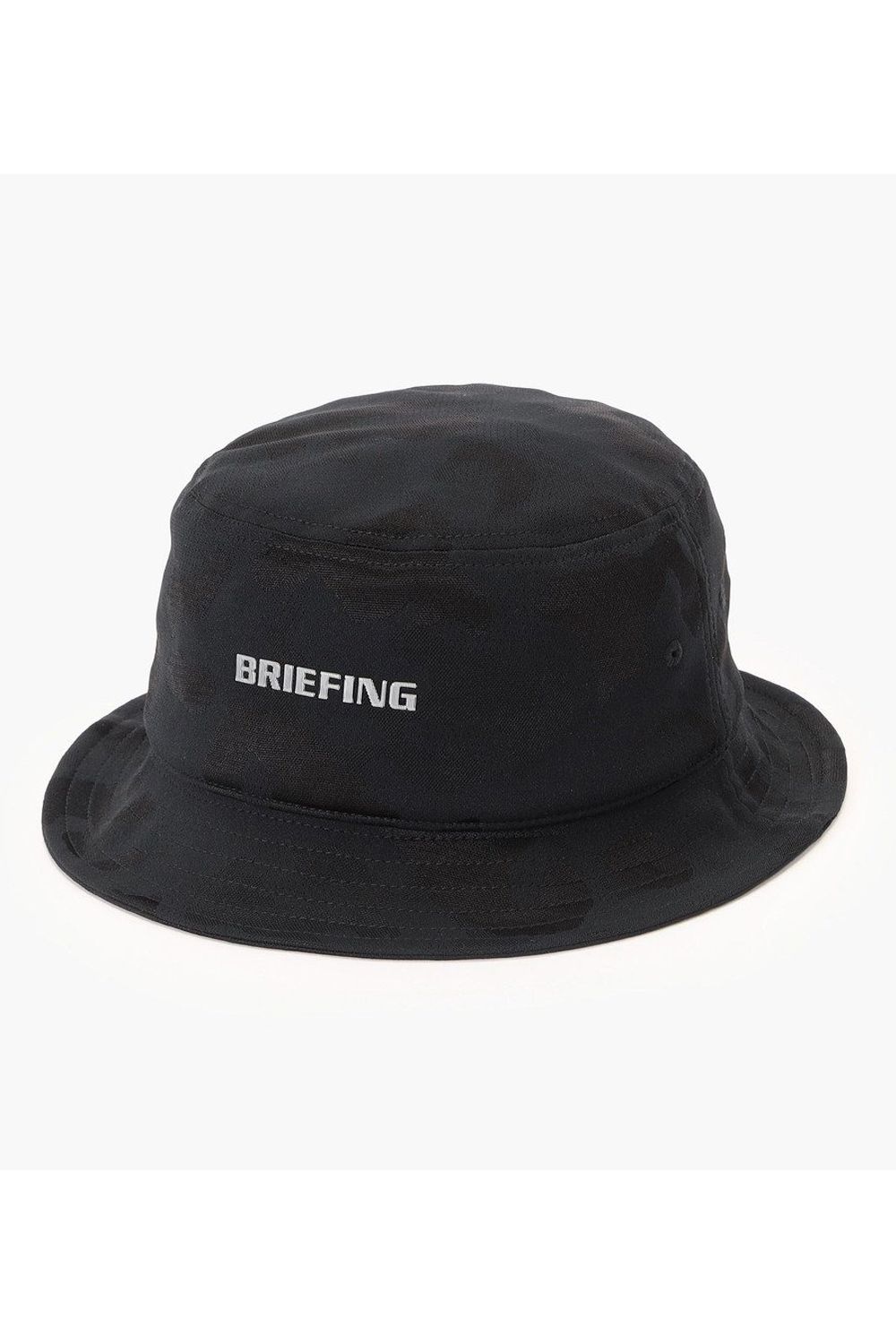 【26SS】 MEN'S CAMO JQ HAT / カモフラージュジャカード バケットハット (ブラック)