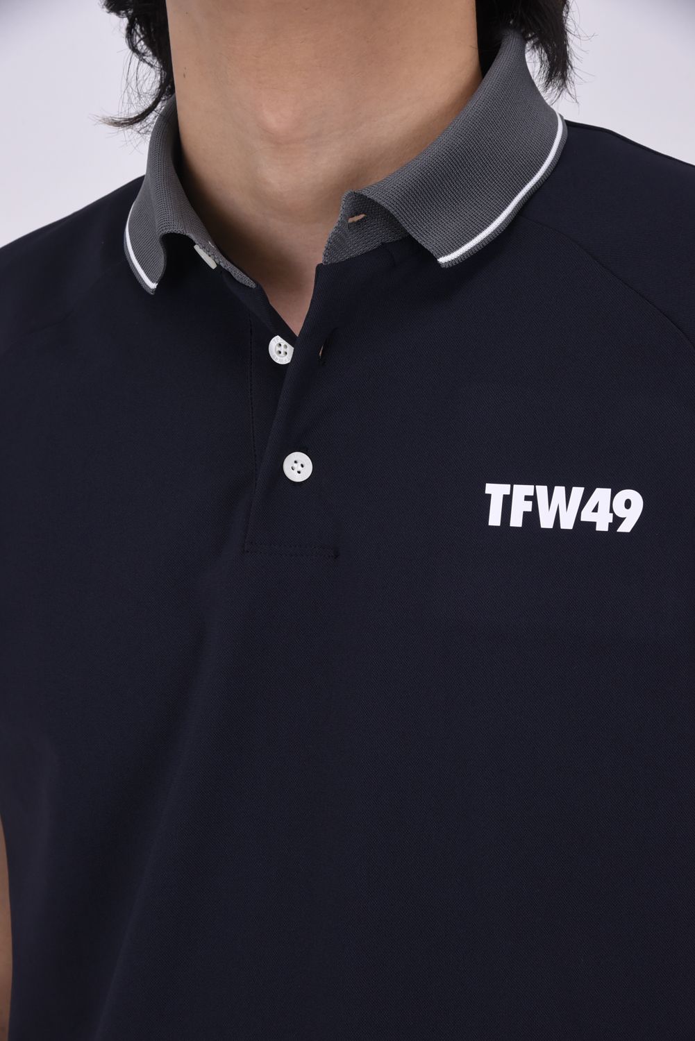 TFW49 - 【期間限定ポイント10倍】【25SS】 LINE SLEEVE POLO