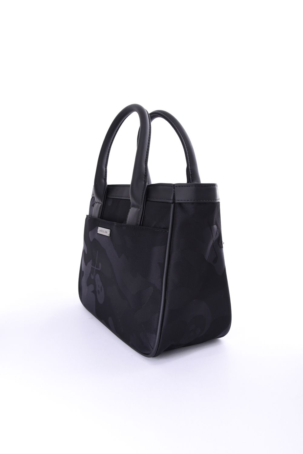 【26AW】 PREMIUM GAUGE CART BAG / コーデュラナイロン シンセティックレザー スカルカモジャカード 2WAYカートバッグ (ブラック)