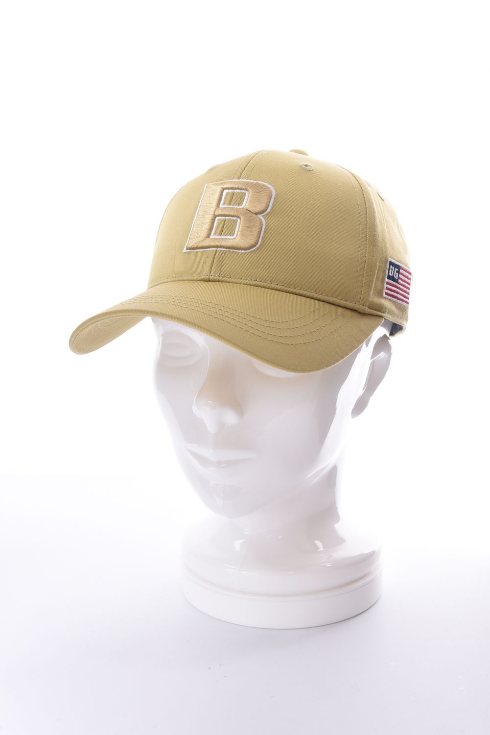 【26SS】 MEN’S INITIAL CAP / ブランドイニシャル刺繍 キャップ (ベージュ)