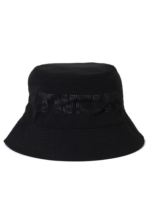 【26SS】 PERFORATE HAT / パンチングロゴ バケットハット (ブラック)