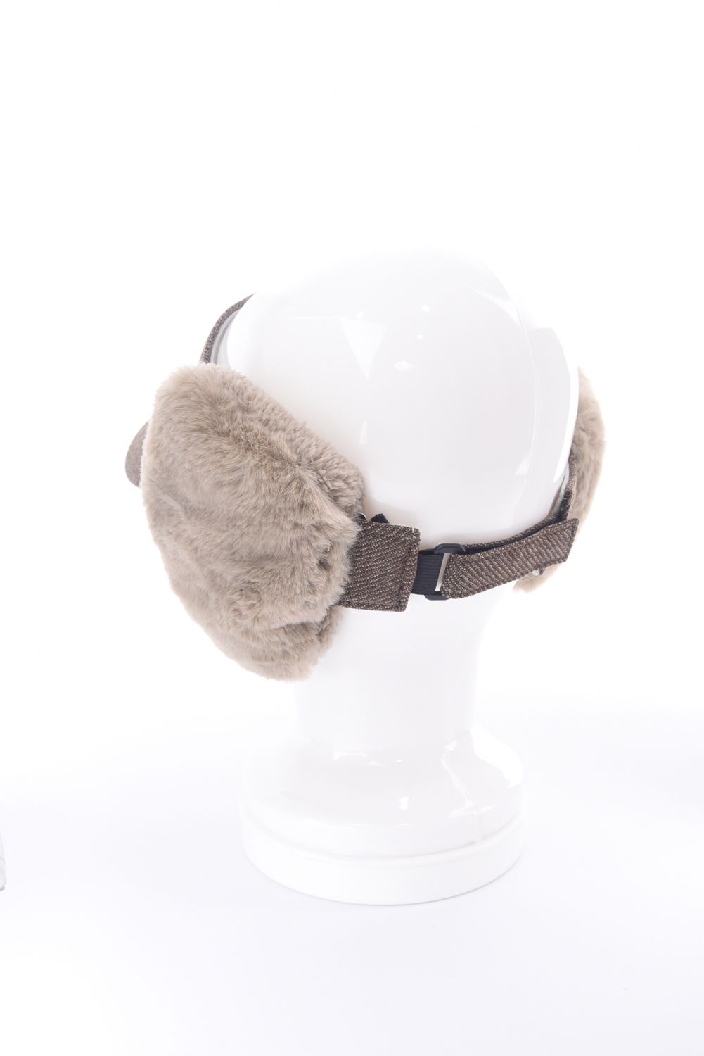 BOA EARMUFFS SUNVISOR / ボア イヤーマフ サンバイザー (キャメルブラウン)