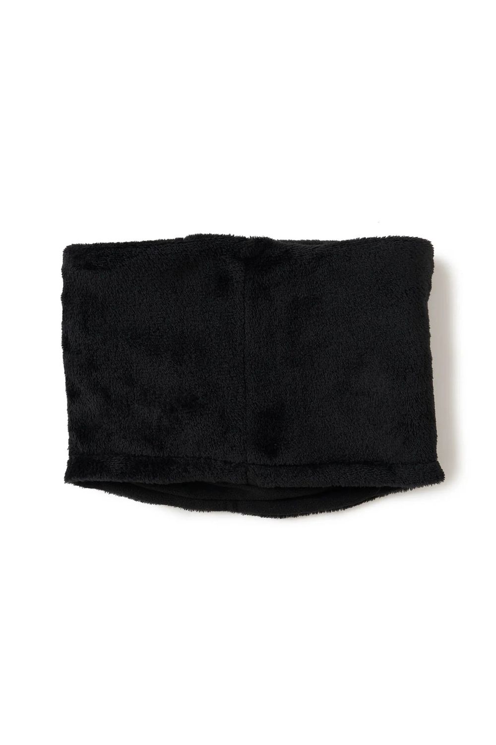 【26AW】【プレゼント好適品】 POCKET NECK WARMER / フリース裏地 カイロポケット付きネックウォーマー (ブラック)