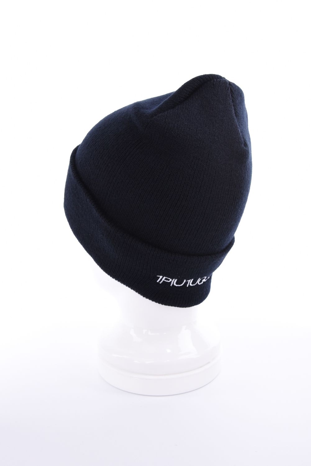 【26AW】 CUFFED KNIT BEANIE 113G LOGO / 113Gロゴ アクリルニットキャップ (ブラック)