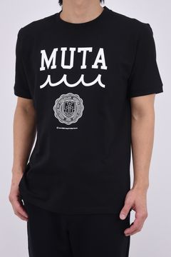 【26SS】 COLLEGE LOGO STRETCH T-SHIRTS / カレッジロゴ Tシャツ (ブラック)