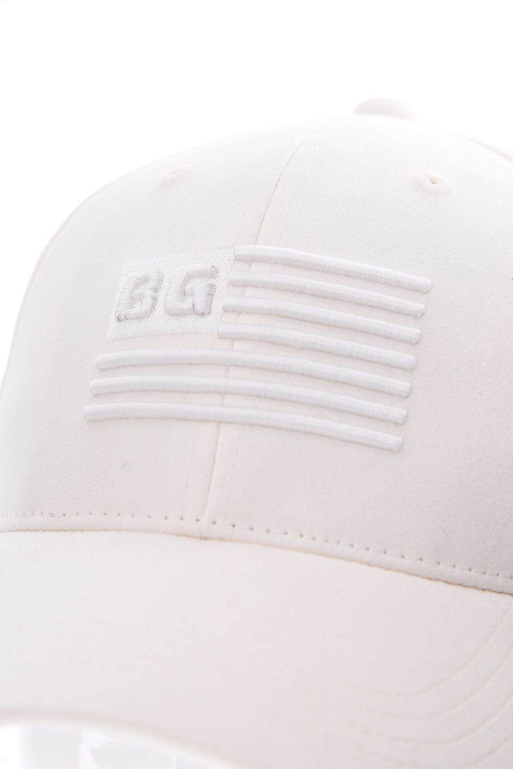 SUEDE CAP / スウェード生地 キャップ (アイボリー)