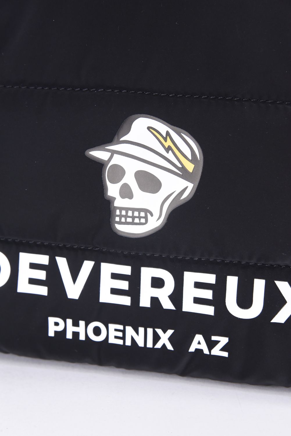DVRX Cart Bag / DEVEREUXロゴ スカルキャディ カートバッグ (ブラック)