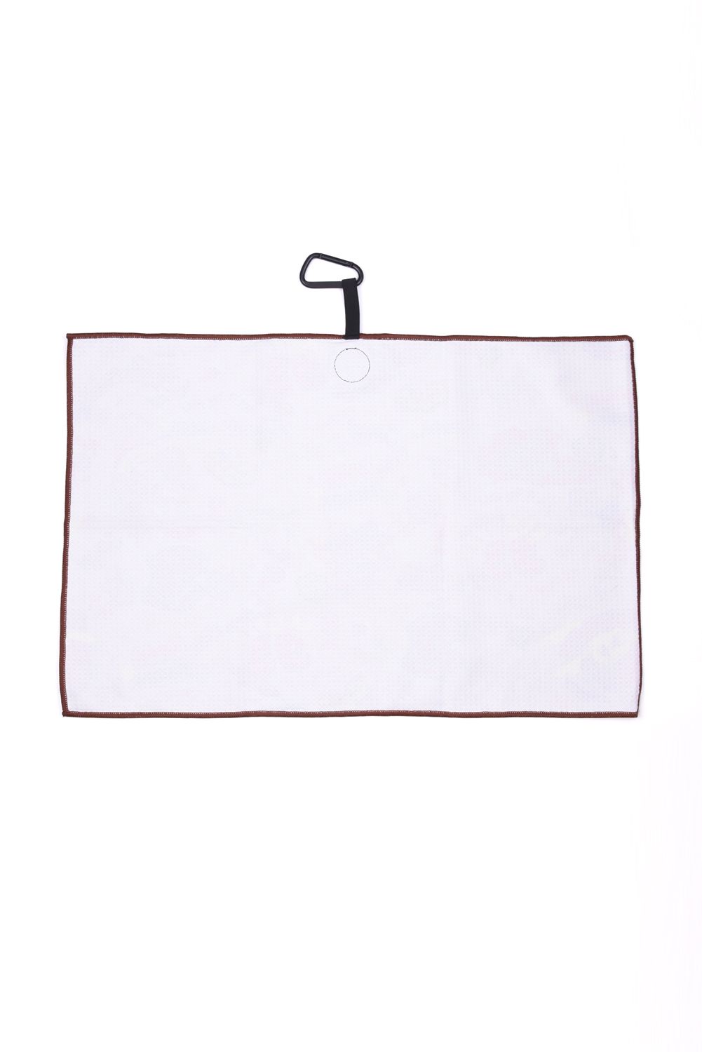 【金田久美子プロエディション】 Caddie Towel / カラビナ付き マグネット内蔵 キャディタオル (グラフィティベージュ)