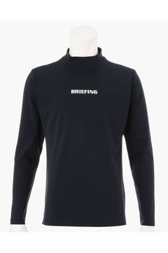 【26AW】 MEN’S TOUR LS HIGHNECK / ベーシック ブランドロゴ 長袖モックネックTシャツ (ネイビー)