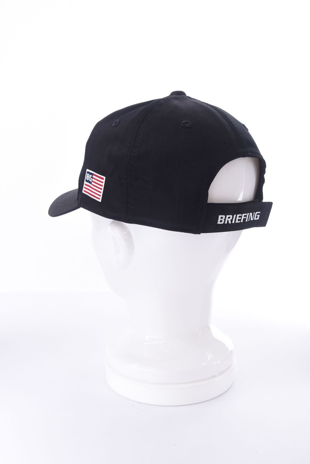 【26SS】 MEN’S INITIAL CAP / ブランドイニシャル刺繍 キャップ (ブラック)