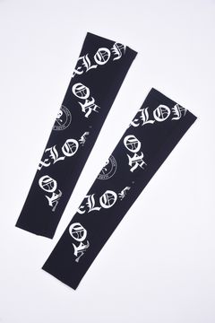 【26SS】【ユニセックス】 SOVEREIGN UV ARM SLEEVE / レターフォントロゴ アームカバー (ブラック)