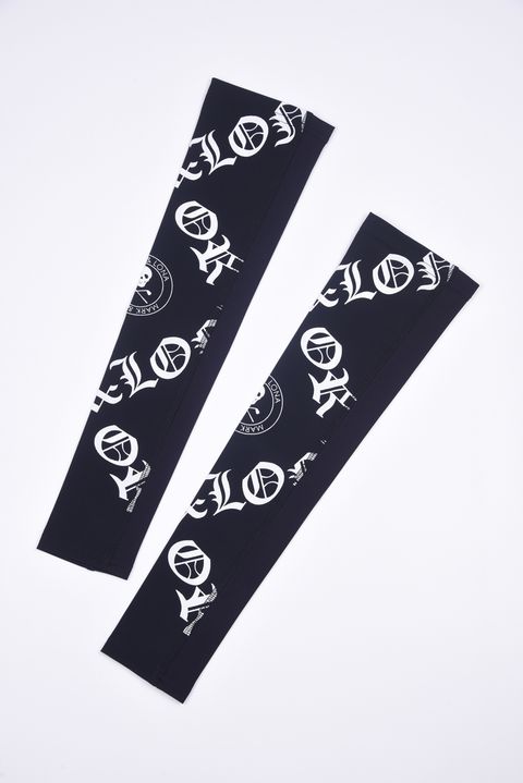 【26SS】【ユニセックス】 SOVEREIGN UV ARM SLEEVE / レターフォントロゴ アームカバー (ブラック)