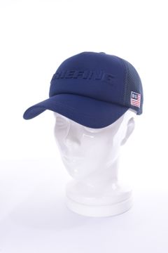 MENS 3D LOGO MESH CAP / 3Dロゴ ベーシック メッシュ ネイビー