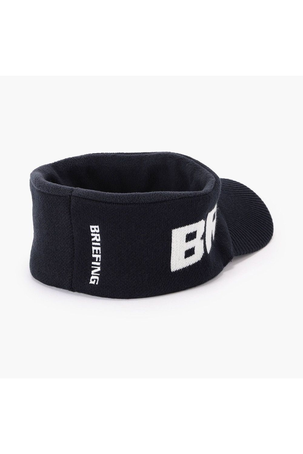 【26AW】 MEN’S KNIT VISOR / ブランドロゴ ニットサンバイザー (ブラック)
