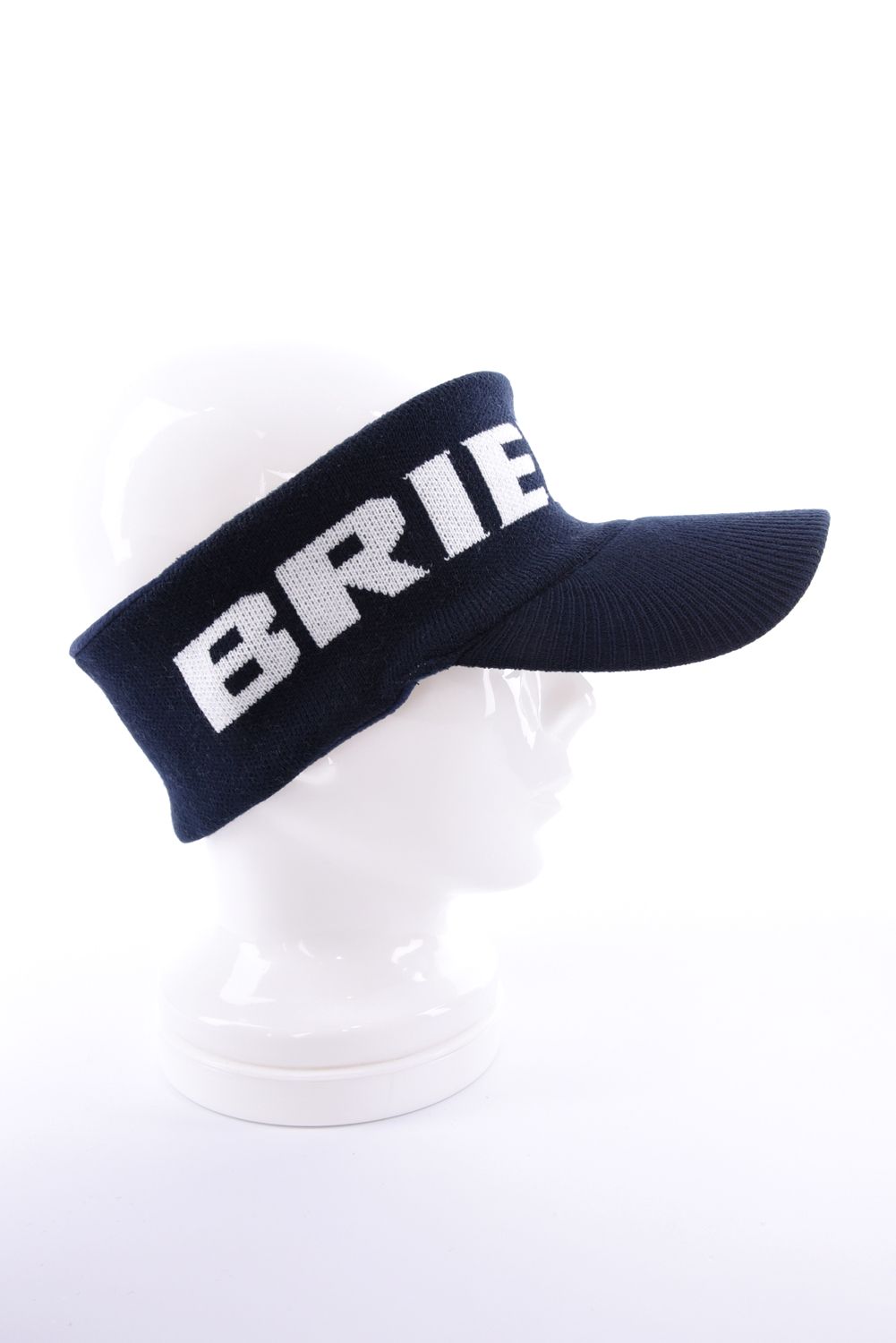 【26AW】 MEN’S KNIT VISOR / ブランドロゴ ニットサンバイザー (ネイビー)