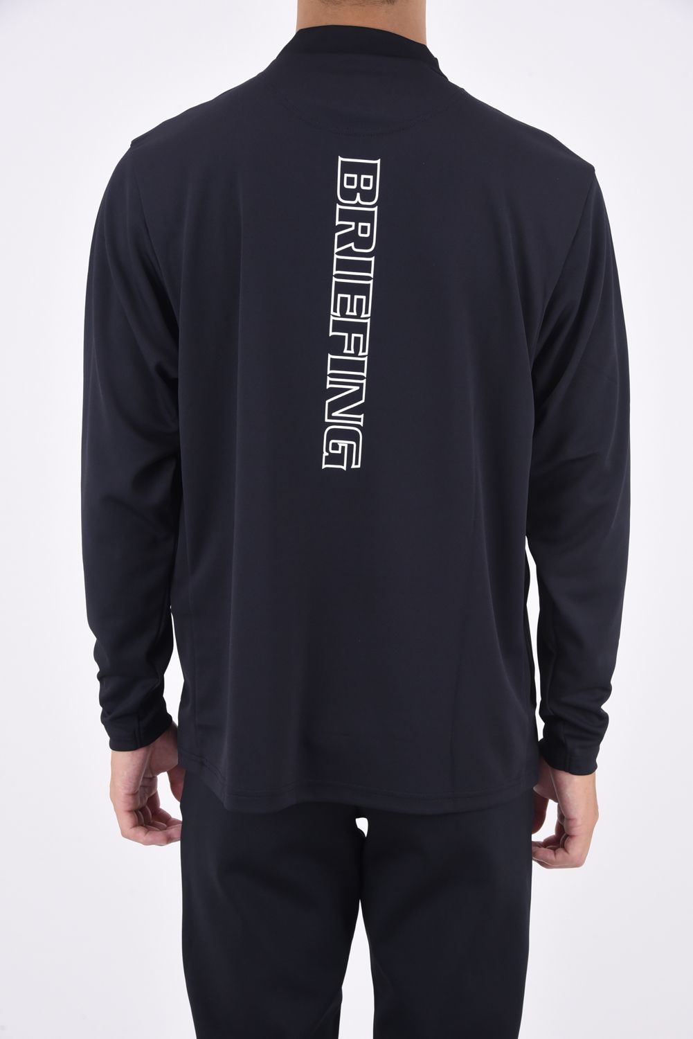 BRIEFING - MENS B TOUR LS MOCK NECK RELAXED FIT