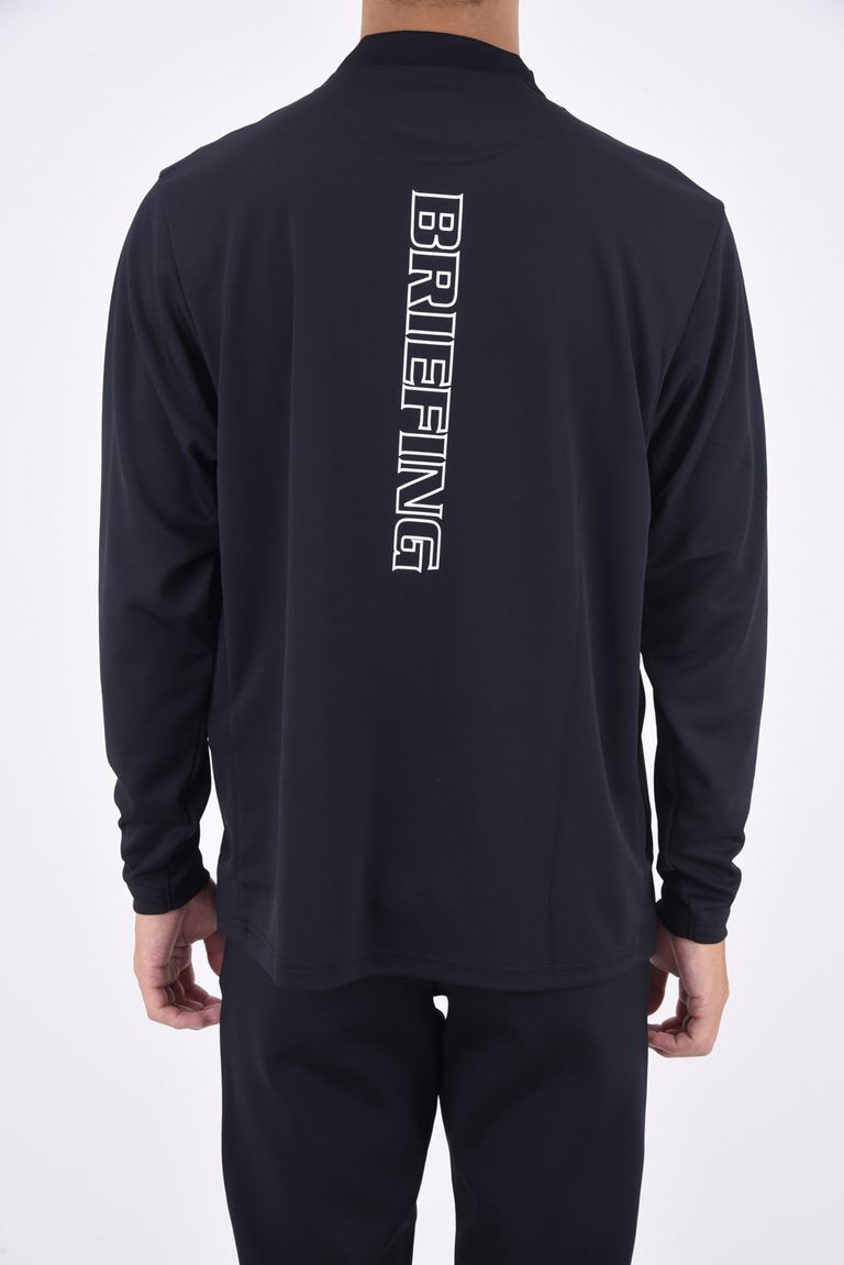 BRIEFING - MENS B TOUR LS MOCK NECK RELAXED FIT / ブランドロゴ 